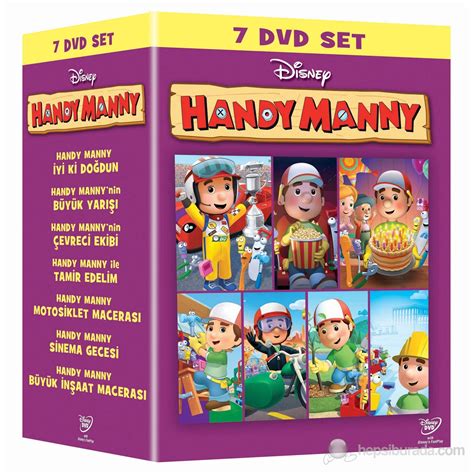 Handy Manny Box Set (DVD) (7 Disk) Fiyatı - Taksit Seçenekleri