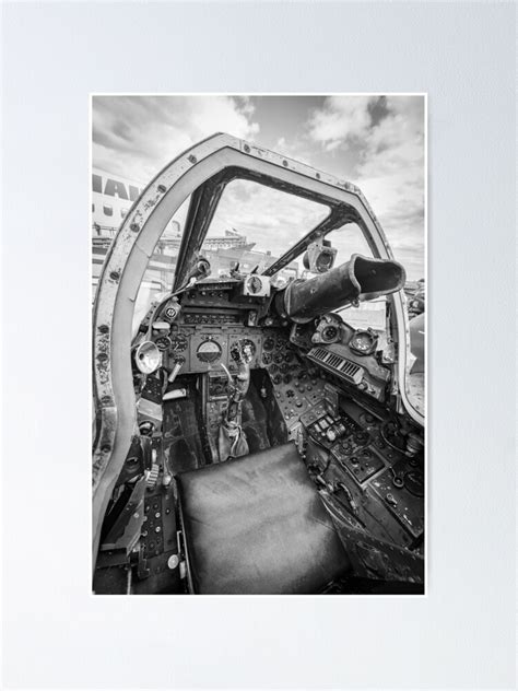 "English Electric Lightning Cockpit" Poster for Sale by JWAviationPhoto | Redbubble