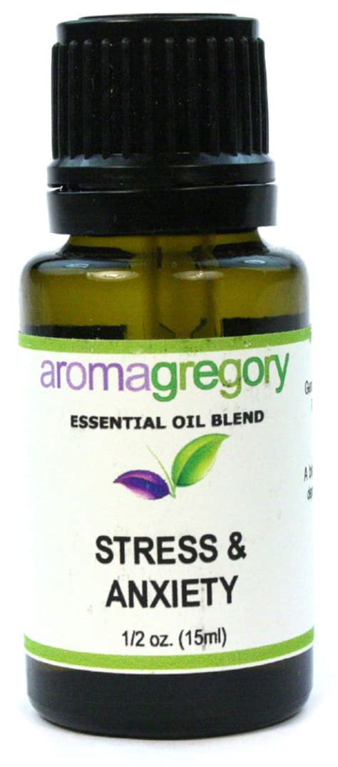 Stress Relief Aromatherapy Essential Oil Blend 15 by aromagregory