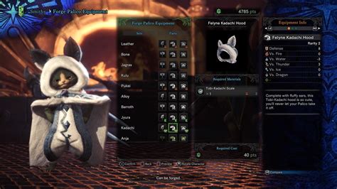 Monster Hunter World Palico upgrades - Palico Gadgets, Palico armour ...