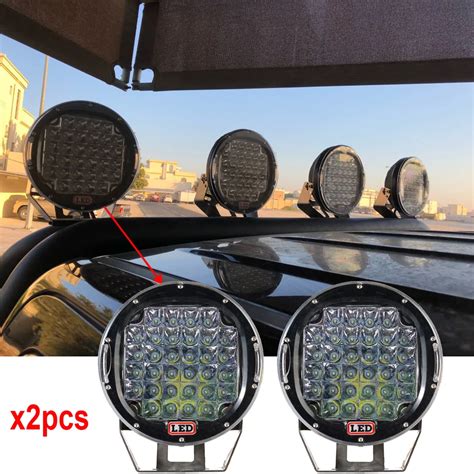 Round 320w Red led driving light 4x4 led off road light 320W led work ...