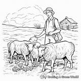 Shepherd Coloring Pages  Free & Printable sketch template