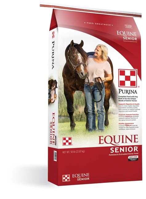 Purina Equine Senior Horse Feed 50 lb - Pleasant Hill Pet & Livestock