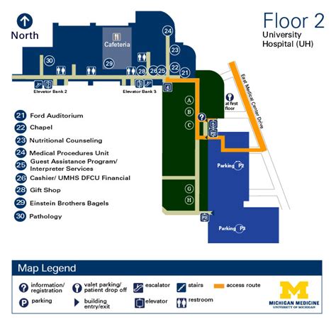 University Hospital - Floor 2 | Von Voigtlander Women's Hospital ...