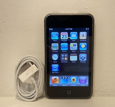 Apple iPod Touch 1st Generation Black (8 GB) Good Condition | eBay