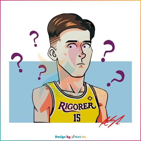 Austin Reaves Lakers Cartoon Funny SVG Graphic Design Files » PeaceSVG