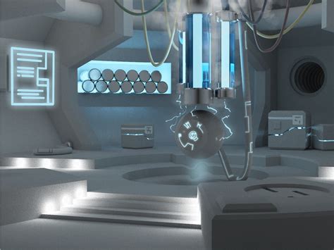 Futuristic Bunker Game Map | 3D | Freelancer