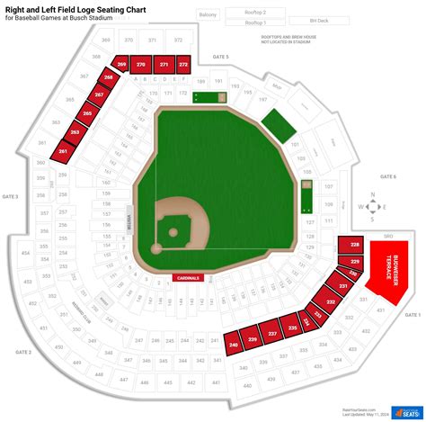 St Louis Cardinals Seating Chart With Seat Numbers – Two Birds Home