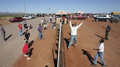 Residents of Naco, Arizona join residents of Naco, Mexico for a ...