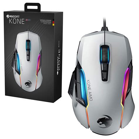 ROCCAT Kone Aimo Remastered Gaming Mouse - White | PC | Buy Now | at ...