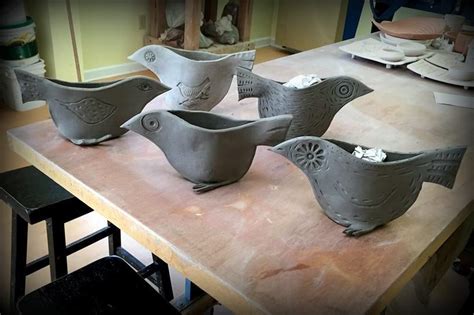 Pottery Day | Slab ceramics, Hand built pottery, Slab pottery