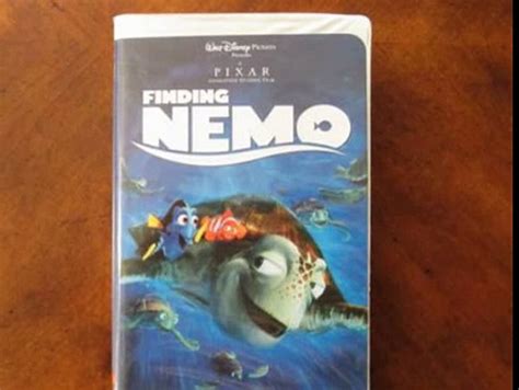 Finding Nemo Vhs