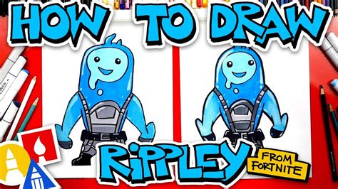 How To Draw Rippley From Fortnite - YouTube