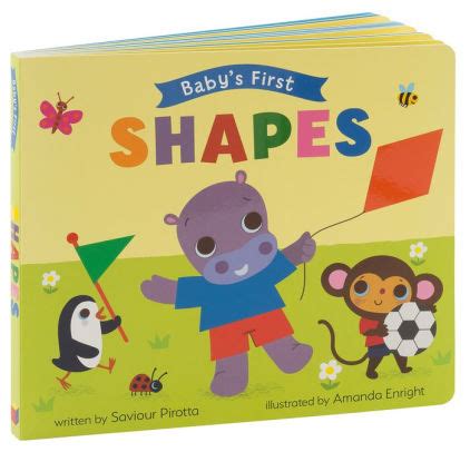 Baby's First Shapes by Saviour Pirotta, Amanda Enright, Board Book ...