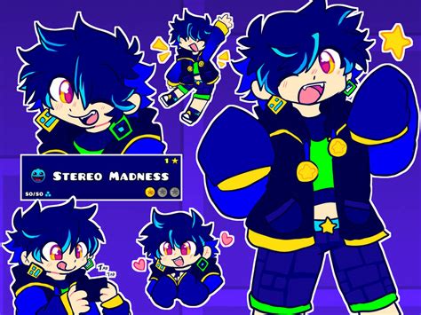 Stereo Madness by KingSillySmilez on DeviantArt