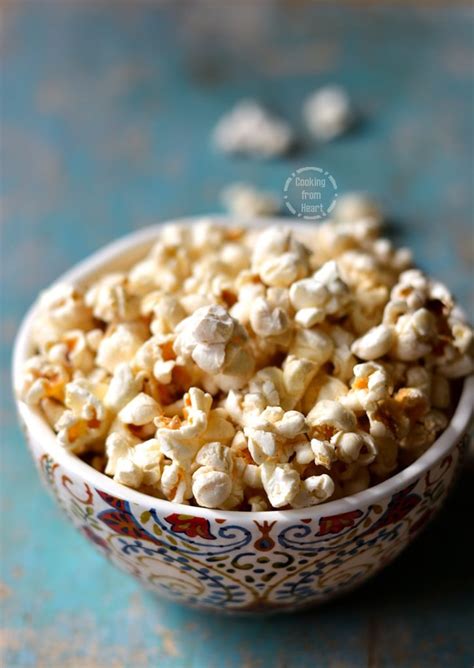 Homemade Butter Popcorn | Cooking From Heart