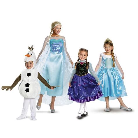 It's all about Frozen this Halloween. Elsa, Anna, Olaf, you pick ...