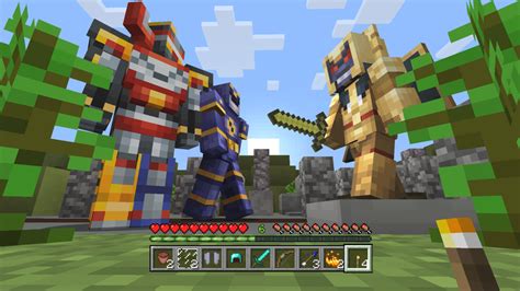 NickALive!: Minecraft Releases Power Rangers Skin Pack