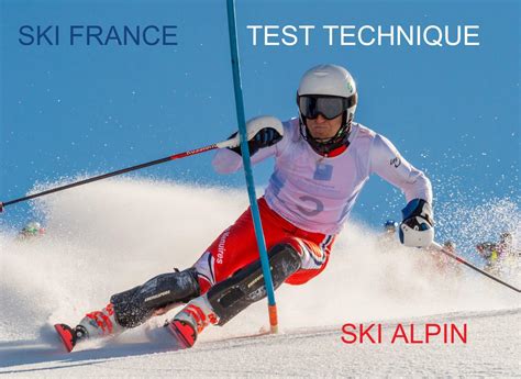 Test Technique de ski alpin