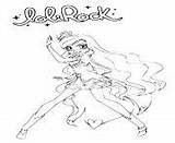 Coloriage LoliRock Iris Princess Of Ephedia Coloring Page  JeColoriecom sketch template