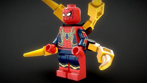 varonil Helecho explosión lego spiderman iron spider Satisfacer Bajo ...