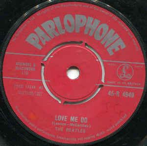 The Beatles - Love Me Do (1962, Vinyl) | Discogs