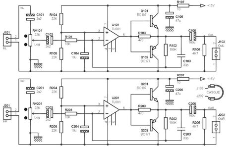 Small stereo headphone amplifier - Amplifier Circuit Design