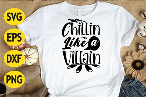 Chillin Like a Villain Graphic by Guru Chondal · Creative Fabrica