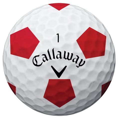 New Callaway Chrome Soft Truvis Red 1 Dozen Closeout Golf Balls at ...