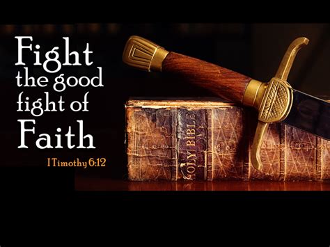 Fight the Good Fight of Faith – Part 1 – Flee these things ...