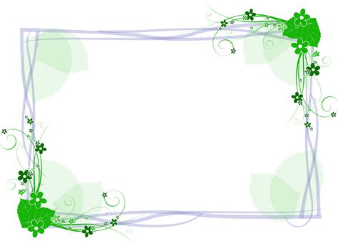 Green Line border png download - 1749*1274 - Free Transparent Child png Download. - Clip Art Library