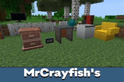 Download MrCrayfishs Furniture Mod for Minecraft PE - MrCrayfishs Furniture Mod for MCPE