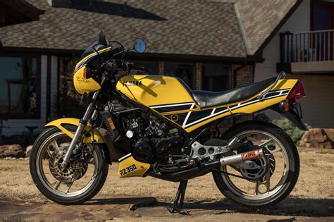 The Last (Legal) Two-Stroke Street Bike Sold In The USA - Yamaha RZ350 ...