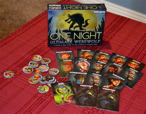 The Board Game Family One Night Ultimate Werewolf - is one night enough ...