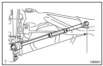 Toyota Highlander Service Manual: Rear wheel alignment - Rear suspension