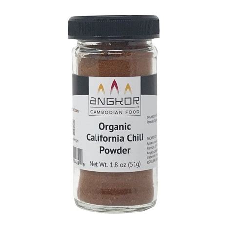 Organic California Chili Powder - 1.8 oz (51g)