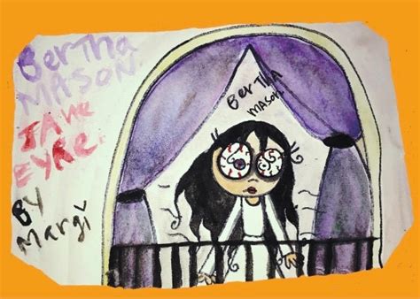 Bertha Mason: AKA The Madwoman In The Attic. by MGMillustrations on DeviantArt