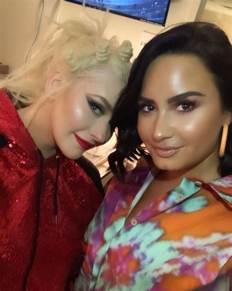 Demi Lovato Praises Christina Aguilera for 'Flawless' Vegas Residency