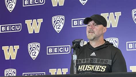 Ryan Grubb Goes Room to Room Looking to Motivate Huskies - Sports Illustrated Washington Huskies ...