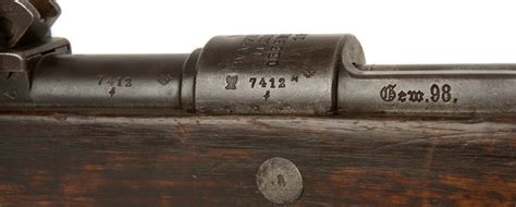 Deactivated WWI Mauser Gew98 Rifle with Regimental Markings - Axis Deactivated Guns ...