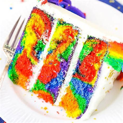 RAINBOW SWIRL CAKE - Cooking TV Recipes