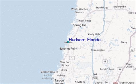 Where Is Hudson Florida On A Map - Draw A Topographic Map