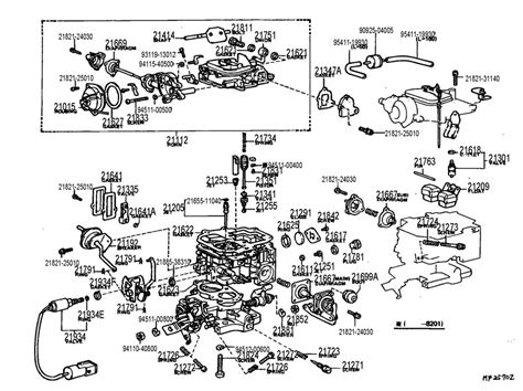 22r Carburetor Diagram