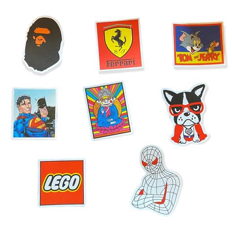 NEW Lot Of 8 Assorted Stickers Lego Spider-Man Dog.... - Depop