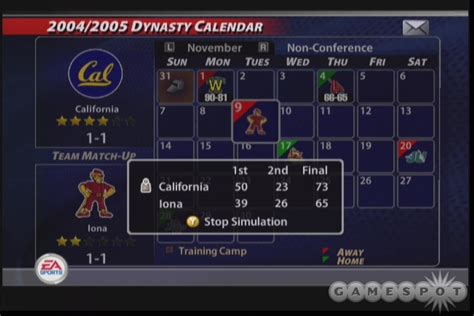 NCAA March Madness 2005 Review - GameSpot