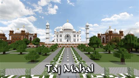 Taj Mahal, Agra, India Minecraft Map