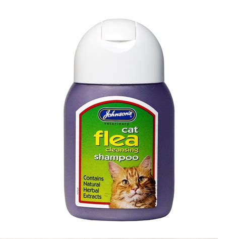 G047 Cat Flea Cleansing Shampoo – 125ml – pack of 6 – Johnsons Veterinary Products