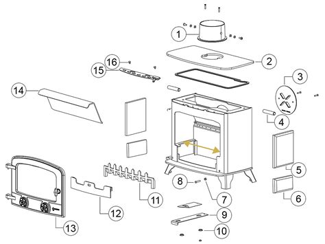 Buck Stove Parts Diagram