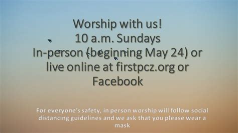 Worship with us! – First Presbyterian Church of Zephyrhills