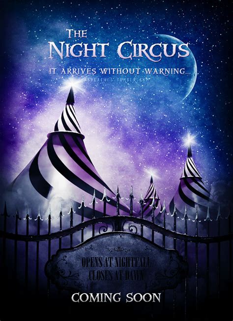 Hold Down The Fort — asheathes: The Night Circus movie poster. Bigger...